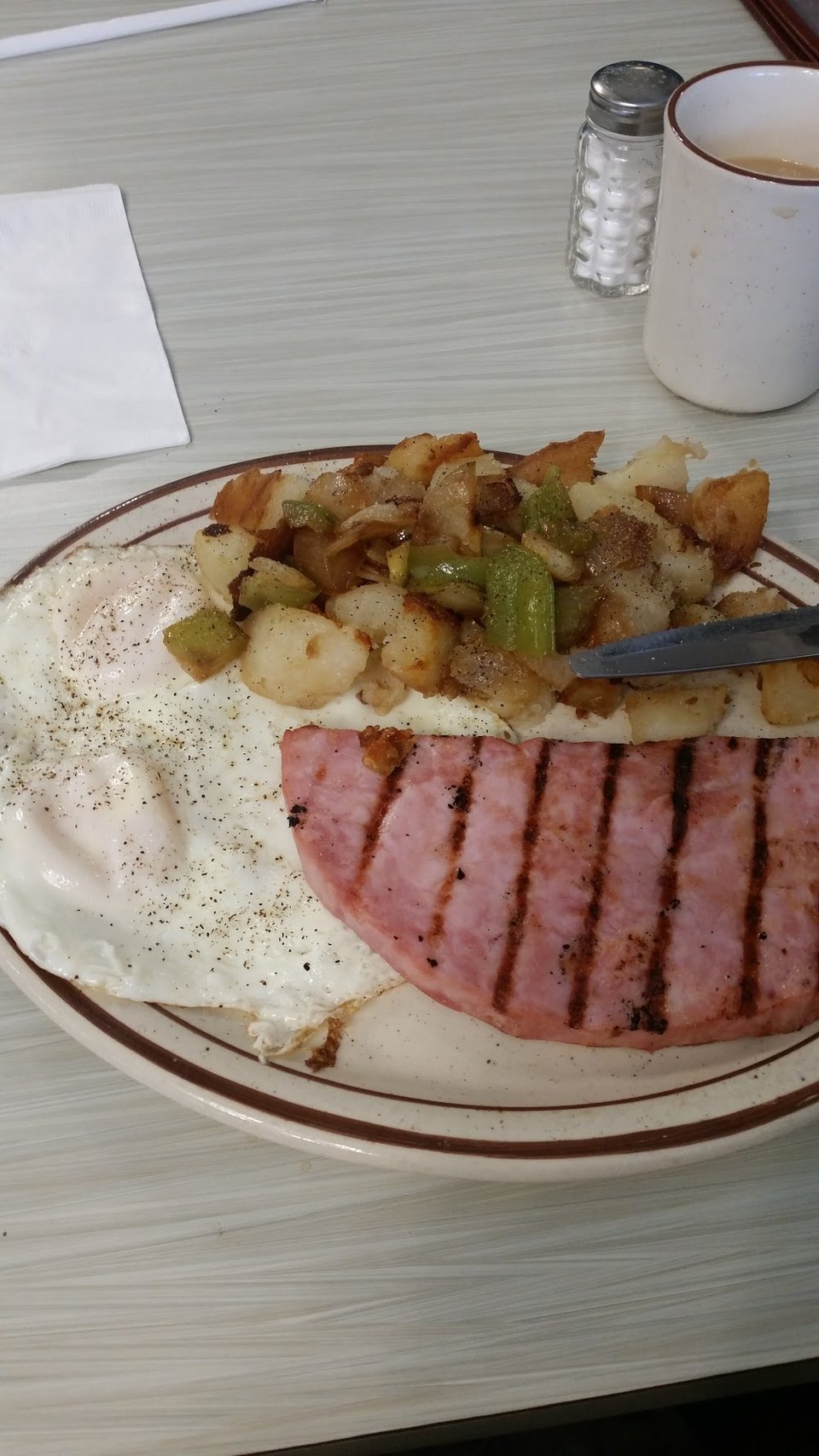 Country Ham Steak & Two Eggs