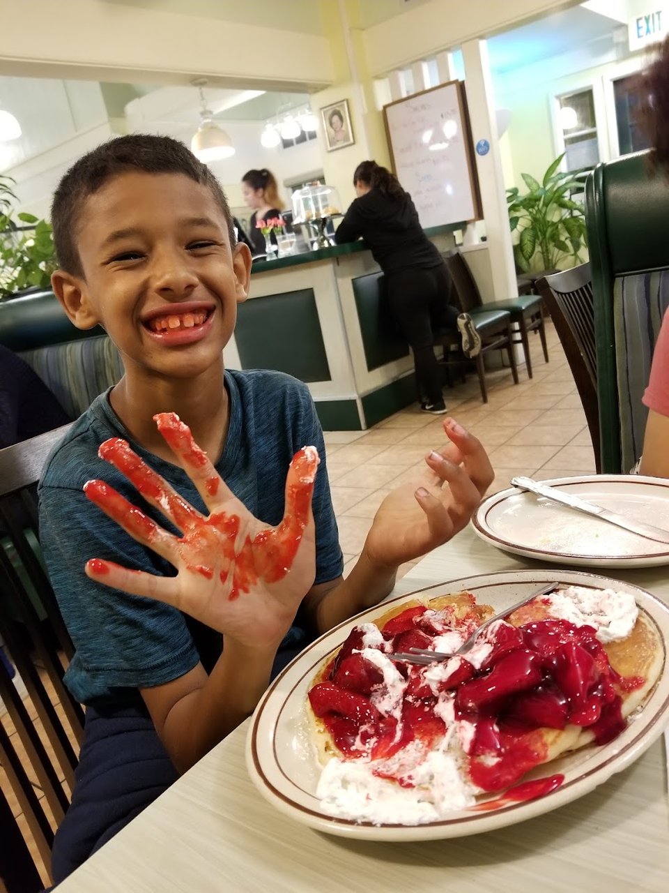 Strawberry Pancakes