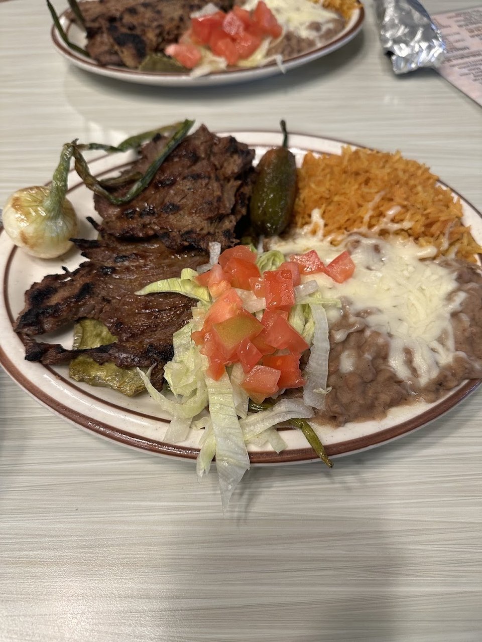 Carne Asada Plate